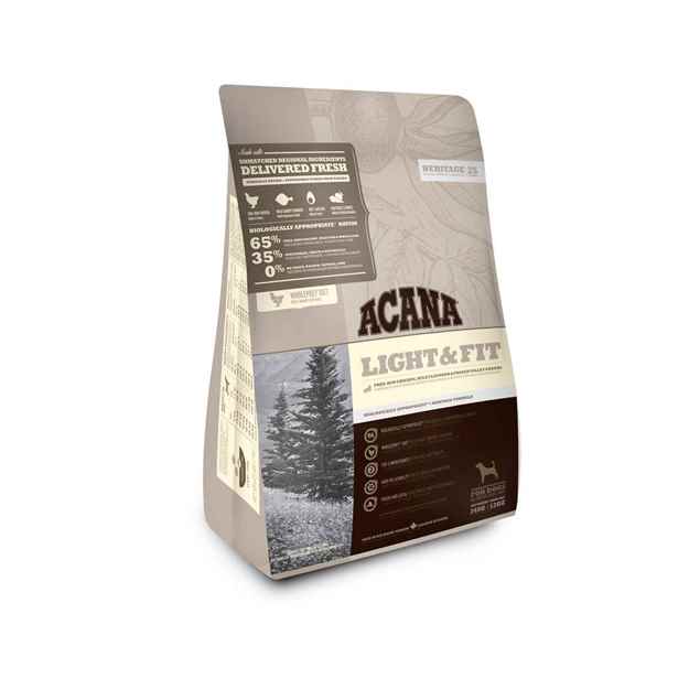 Picture of CANINE ACANA HERITAGE LIGHT & FIT (340g-11.4kg)