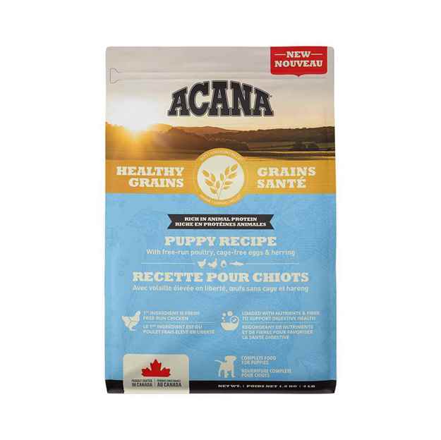 Picture of CANINE ACANA HEALTHY GRAINS PUPPY RECIPE (1.8-10.2kg)