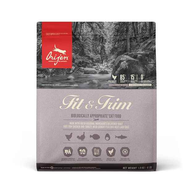 Picture of FELINE ORIJEN Fit & Trim Dry Food (1.8-5.4kg)