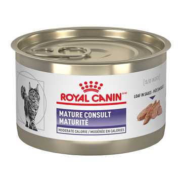 Picture of FELINE RC MATURE CONSULT MODERATE CALORIE LOAF - 24 x 145gm cans