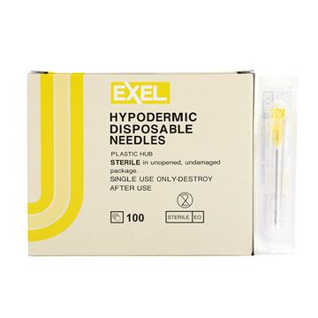 Picture of NEEDLE DISPOSABLE EXEL 20g x 1 1/2in (PH) - 100s