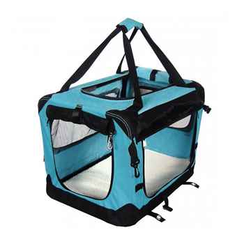 Picture of TUFF CRATE DELUXE SOFT CRATE Large 31.5in x 21.5in x 23.5in - Sky Blue