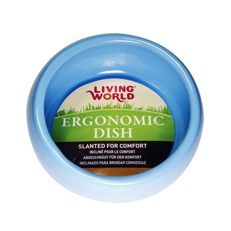 Picture of LIVING WORLD SA Ergonomic Dish Blue - 120ml/4.22oz