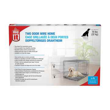Picture of DOGIT DOUBLE DOOR DOG CRATE with DIVIDER - 36in x 22in x 24.5in