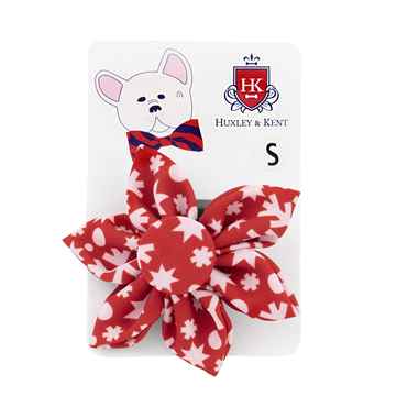 Picture of XMAS CANINE PINWHEEL NECK WEAR Snowflake  - Small