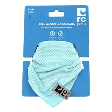 Picture of CANINE ZEPHYR COOLING BANDANA Ice Blue - Small