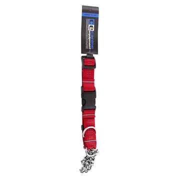 Picture of COLLAR CE QUICK RELEASE MARTINGALE Red - 1in x 16-22in