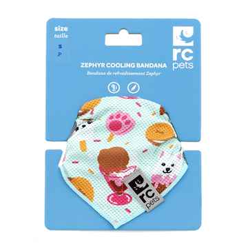 Picture of CANINE ZEPHYR COOLING BANDANA Ice Cream - Small