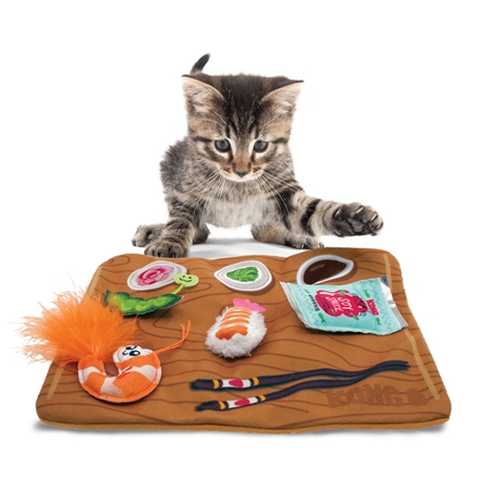 Picture of TOY CAT KONG PULL-A-PARTZ SUSHI