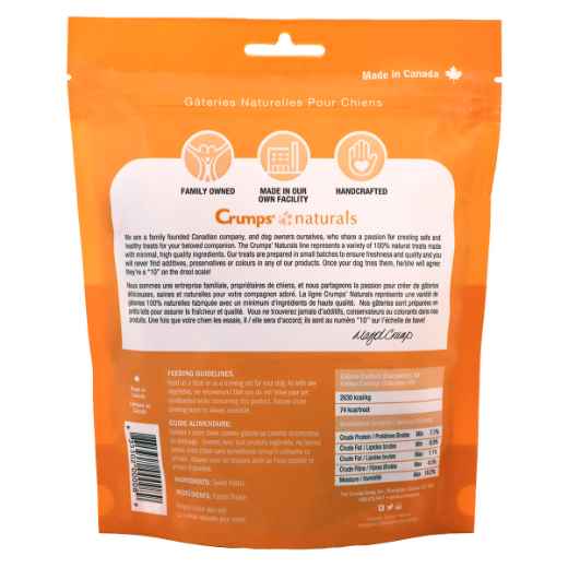 Picture of CRUMPS NATURALS SWEET POTATO CHEWS - 5.6oz/160g