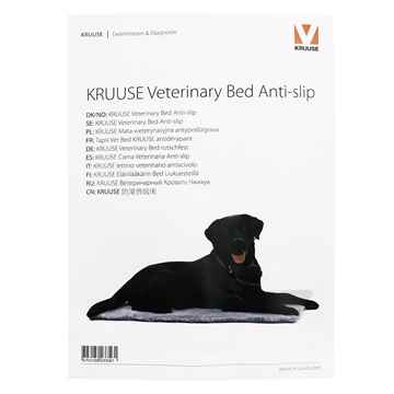 Picture of PET VET BED Kruuse Anti Slip Grey - 71cm x 61cm