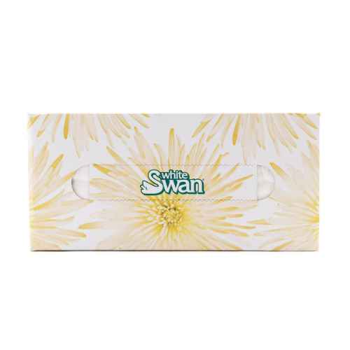 Picture of FACIAL TISSUE WHITE SWAN 2ply  #08301 30 x 100