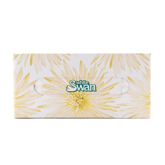 Picture of FACIAL TISSUE WHITE SWAN 2ply  #08301 30 x 100