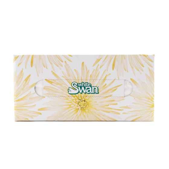 Picture of FACIAL TISSUE WHITE SWAN 2ply  #08301 30 x 100