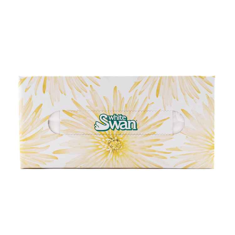 Picture of FACIAL TISSUE WHITE SWAN 2ply  #08301 30 x 100