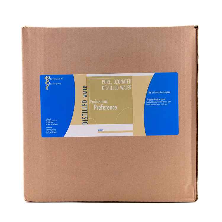 Picture of DISTILLED WATER PROFESSIONAL PREFERENCE - 4 x 4L