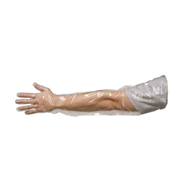 Picture of GLOVES OB DISPOSABLE SHOULDER LENGTH CLEAR  - 100`s