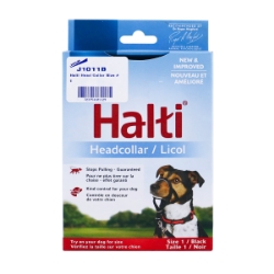 Picture of HALTI CANINE HEADCOLLAR BLACK (J1011B) - Size 1