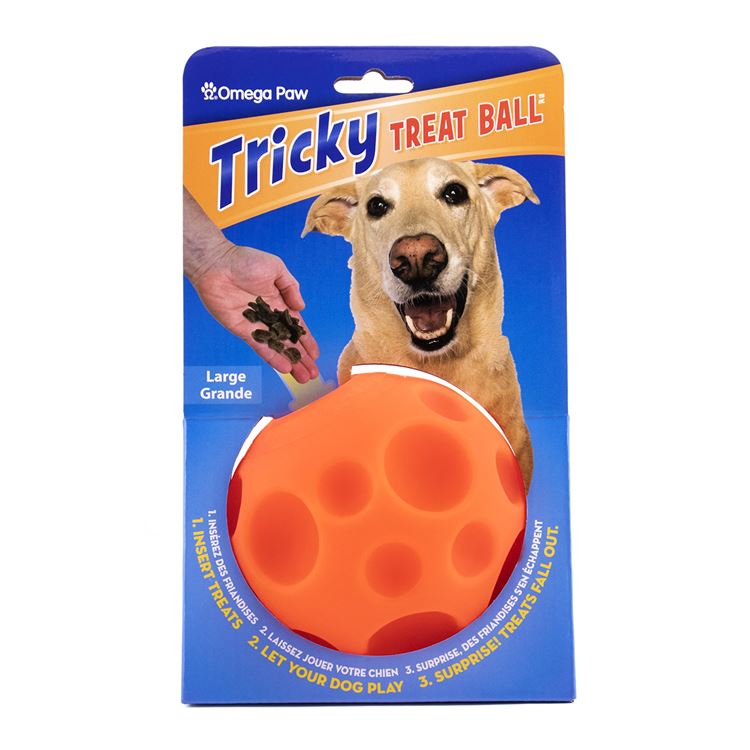 Picture of PLAYTIME PET TRICKY TREATS Orange - 5in