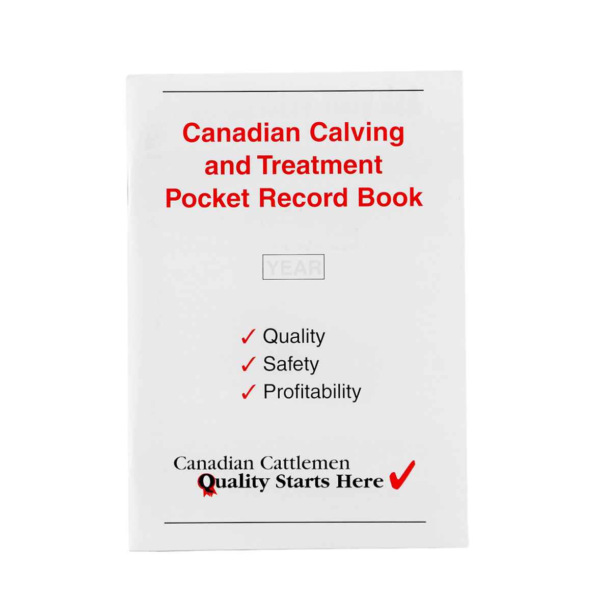 Picture of CALVING RECORD BOOK - 15/pkg