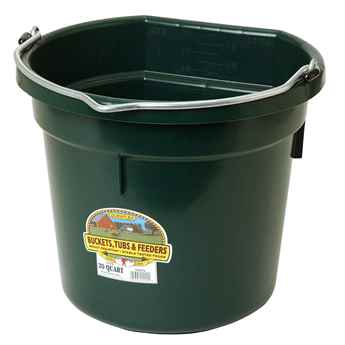 Picture of BUCKET PLASTIC FLATBACK 20 QUART - GREEN