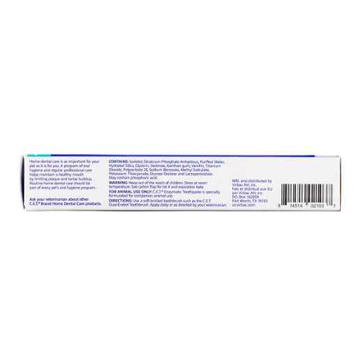 Picture of CET ENZYMATIC TOOTHPASTE VANILLA MINT TUBE(CET103) - 70gm(su96)