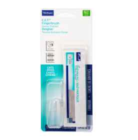 Show details for CET FINGERBRUSH w/ TRIAL POULTRY TOOTHPASTE (CET301) - 0.4oz/12g(su144) Picture of CET FINGERBRUSH w/ TRIAL POULTRY TOOTHPASTE (CET301) - 0.4oz/12g(su144)