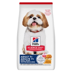 Picture of Hills Science Diet Adult 7+ Yr Small Bites Dry Dog Food- 5lb/2.26kg