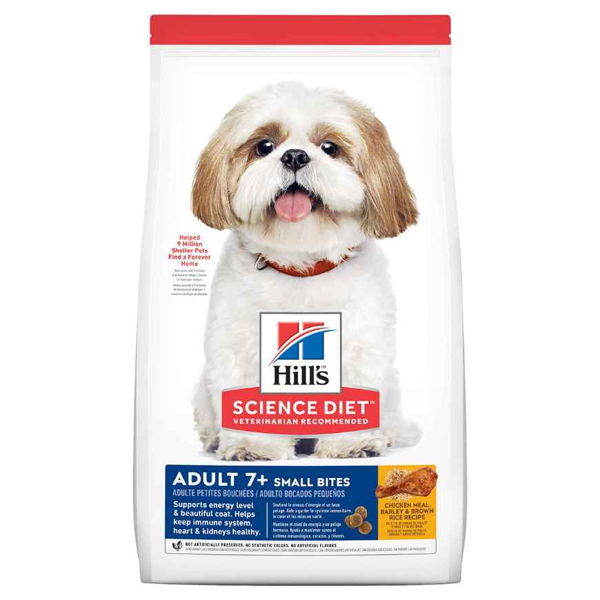 Picture of CANINE SCIENCE DIET ADULT 7+ SMALL BITES - 5lb / 2.26kg