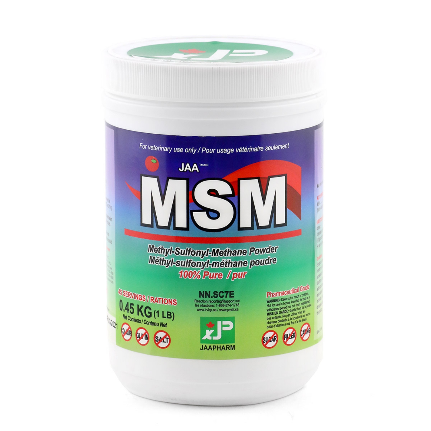 Picture of MSM POWDER - 0.45kg / 1 lb