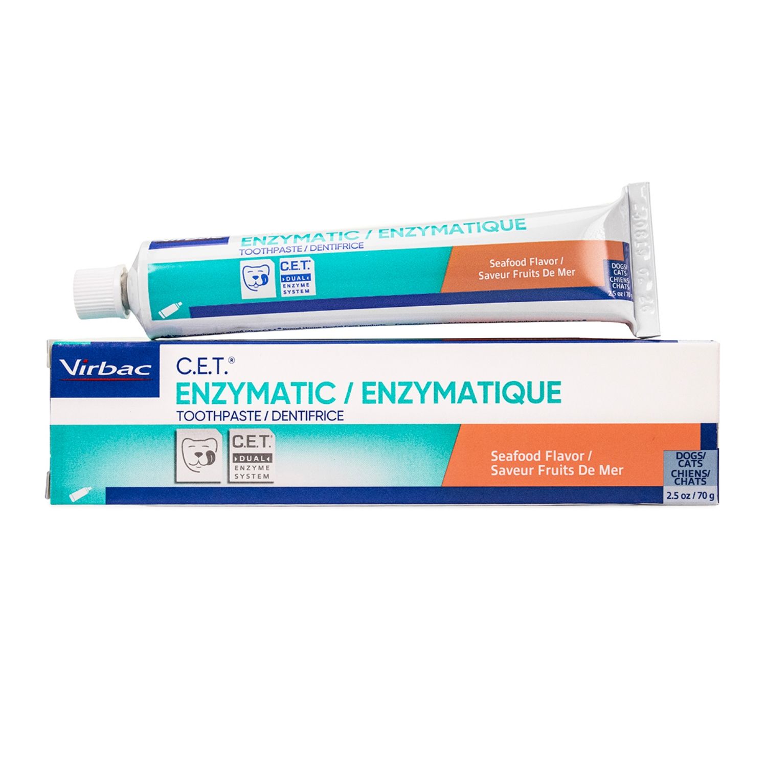 Picture of CET ENZYMATIC TOOTHPASTE SEAFOOD (CET202) - 2.5oz / 70g (su96)