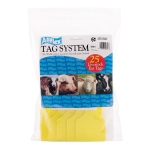 Picture of ALLFLEX TAG GLOBAL MAXI BLANK YELLOW- 25`s