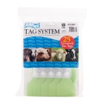 Picture of ALLFLEX TAG GLOBAL LARGE BLANK GREEN - 25`s