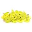 Picture of ALLFLEX BUTTON GLOBAL SMALL MALE YELLOW - 25/bag