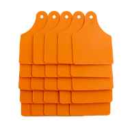 Picture of ALLFLEX TAG GLOBAL MAXI BLANK ORANGE - 25/bag
