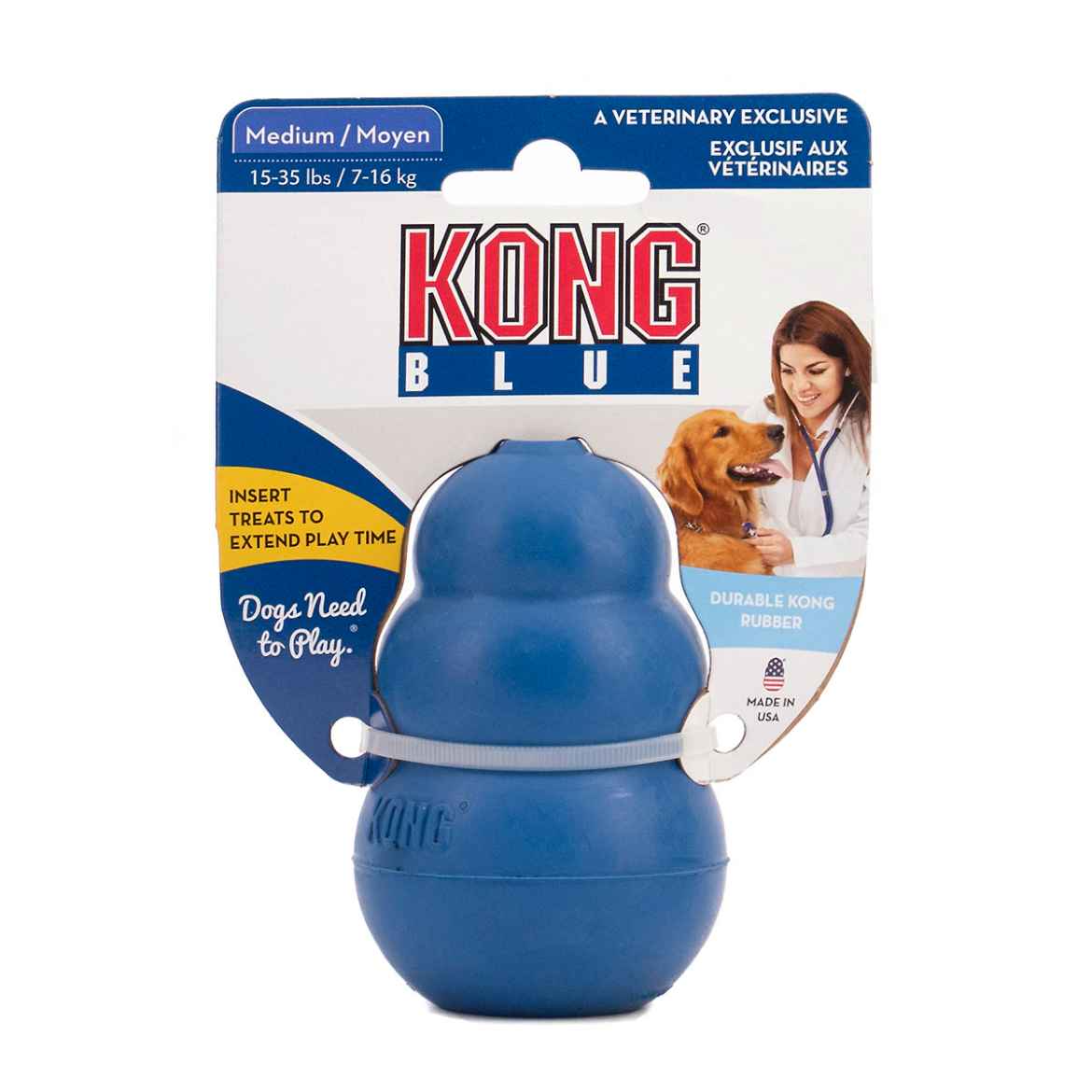 Picture of TOY DOG KONG BLUE - Medium