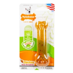 Picture of NYLABONE FLEXI CHEW BONE Chicken Flavor REGULAR (NCF202P)