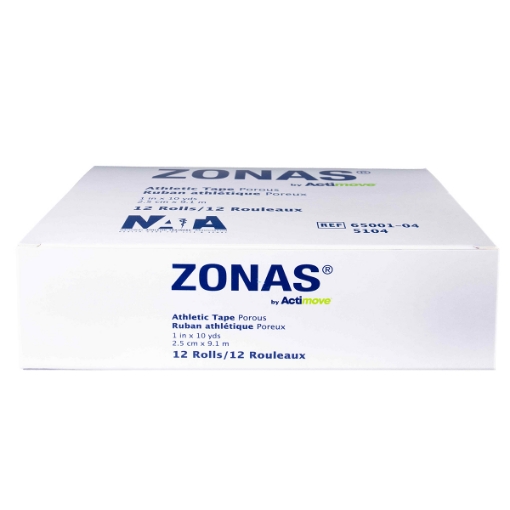 Picture of ADHESIVE ATHLETIC TAPE ZONAS POROUS 1in x 10yds - 12/box