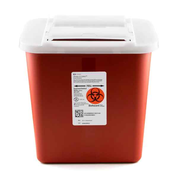 Picture of SHARPS-A-GATOR CONTAINER, RED, 2 GAL (31142222)