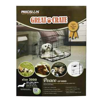 Picture of GREAT CRATE COLLAPSIBLE for dogs upto 25lbs- 24in x 18in x 20in