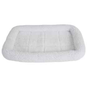 Show details for SNOOZZY FAUX SHEEPSKIN BOLSTER KENNEL MAT - 41in x 26in Picture of SNOOZZY FAUX SHEEPSKIN BOLSTER KENNEL MAT - 41in x 26in