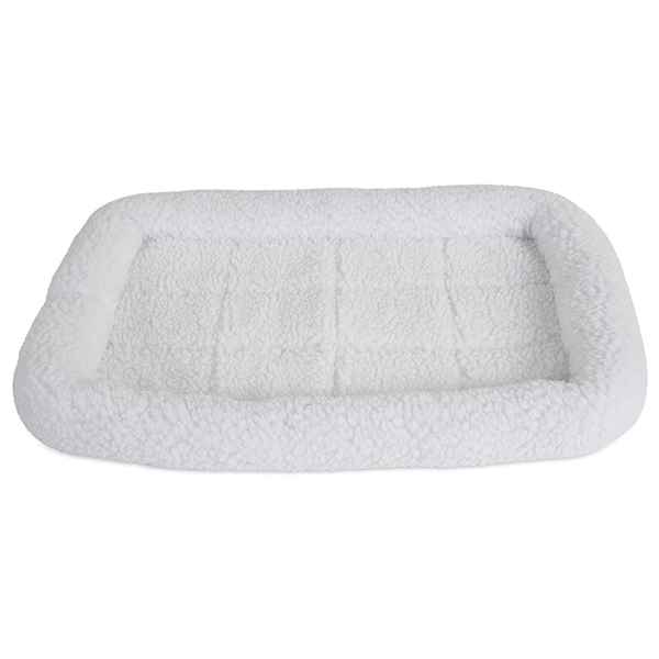 Picture of SNOOZZY FAUX SHEEPSKIN BOLSTER KENNEL MAT - 41in x 26in