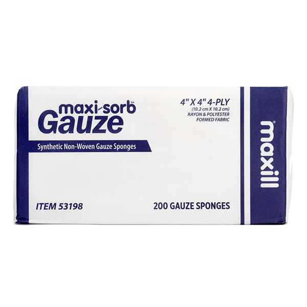 Picture of GAUZE SPONGES MAXILL 10cm x 10cm - 200s