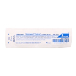 Picture of SYRINGE TERUMO 3cc LUER LOCK TIP - 100s
