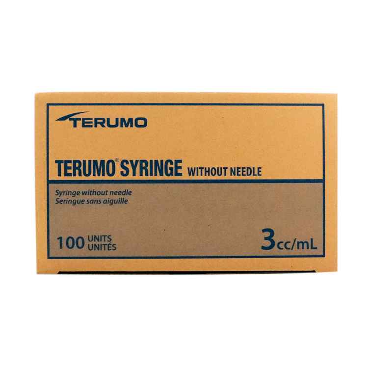 Picture of SYRINGE TERUMO 3cc LUER LOCK TIP - 100s