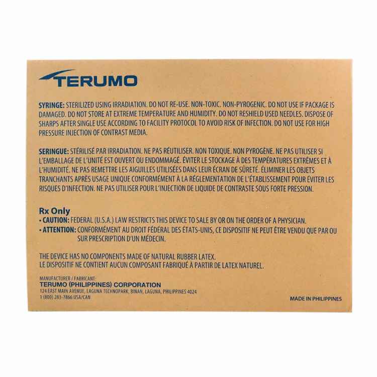 Picture of SYRINGE TERUMO 10cc LUER LOCK TIP - 100s