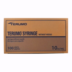 Picture of SYRINGE TERUMO 10cc ECCENTRIC TIP - 100s