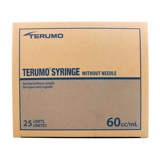 Picture of SYRINGE TERUMO 60cc LUER LOCK TIP - 25s