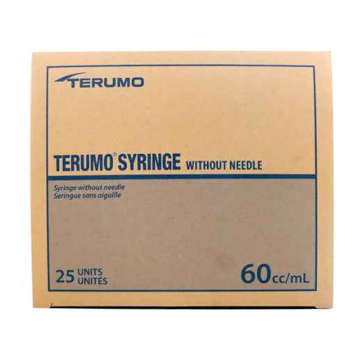 Picture of SYRINGE TERUMO 60cc ECCENTRIC TIP - 25s