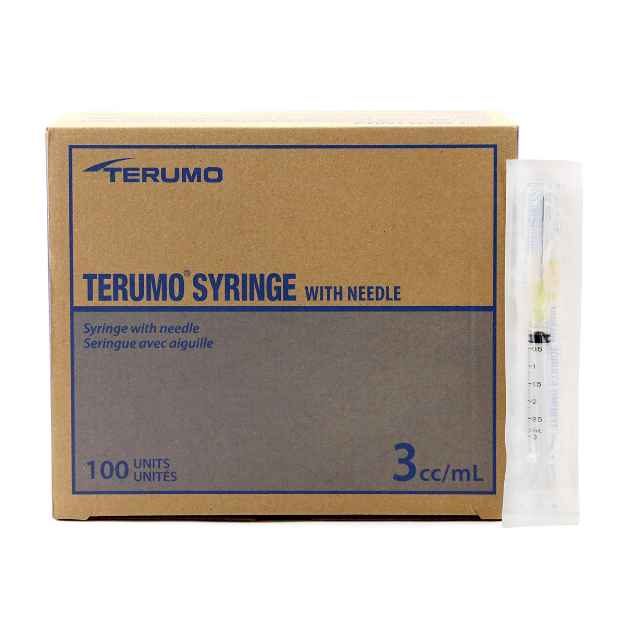 Picture of SYRINGE & NEEDLE TERUMO 3cc LL 20g x 11/2in - 100s